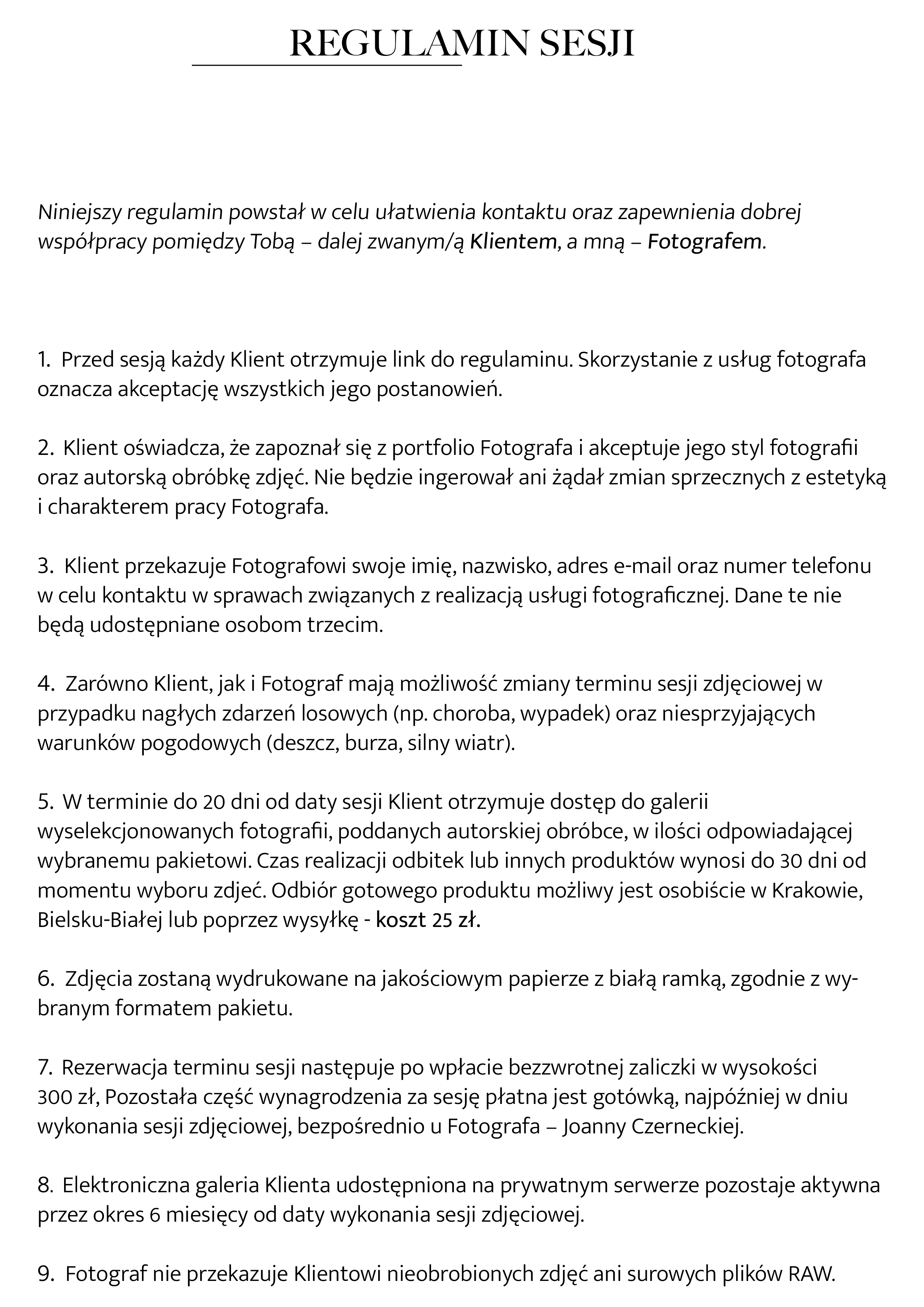 Regulamin